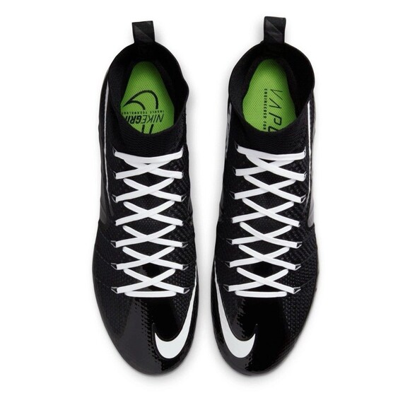 Mens Sz 6 Nike Vapor Edge 360 Untouchable Football Cleats Black White